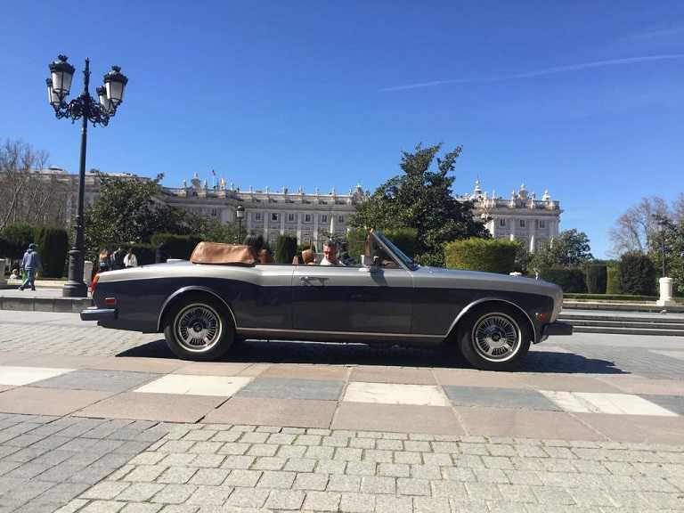 Drive Through Madrid in a Classic Car