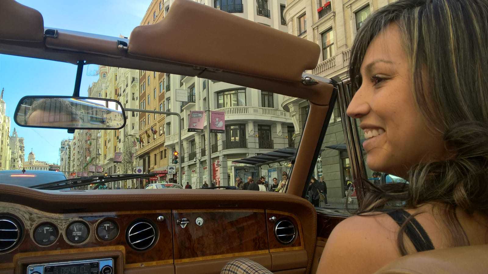 Drive Through Madrid in a Classic Car